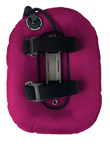 HOTDIVE TECH DIVING DONUT BCD WITH TITANIUM HARNESS 32LB - SINGLE TANK QUICK ADJUSTABLE DELUXE