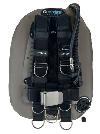 HOTDIVE TECH DIVING DONUT BCD WITH TITANIUM HARNESS 32LB - SINGLE TANK QUICK ADJUSTABLE DELUXE
