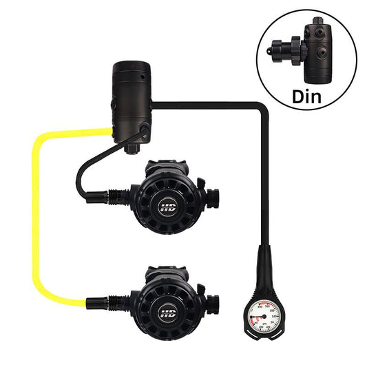 HOTDIVE ST4 / OCTO / SPG SET TECH DIVING SET COLD WATER USE