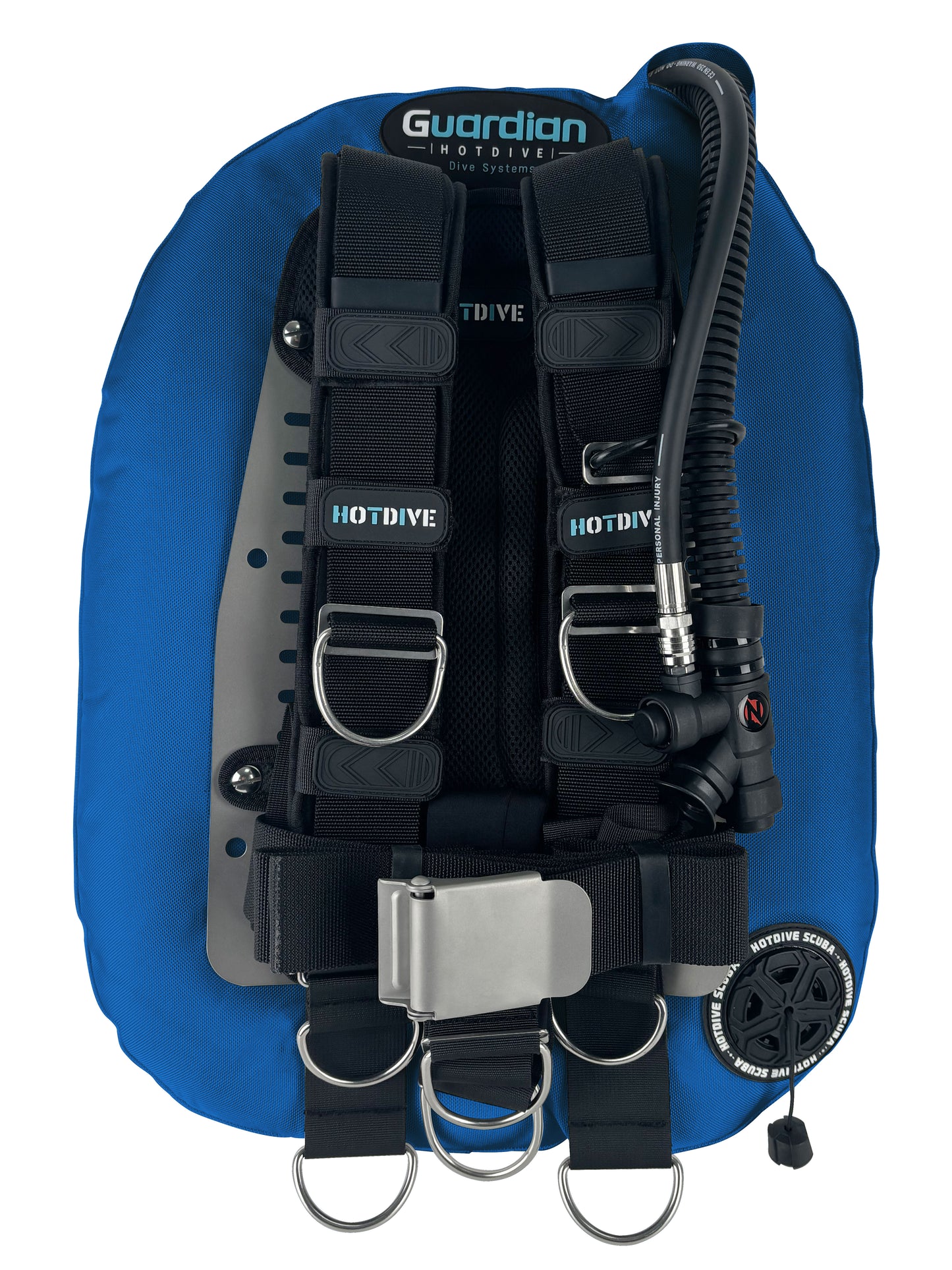 HOTDIVE TECH DIVING DONUT BCD WITH TITANIUM HARNESS 32LB - SINGLE TANK QUICK ADJUSTABLE DELUXE