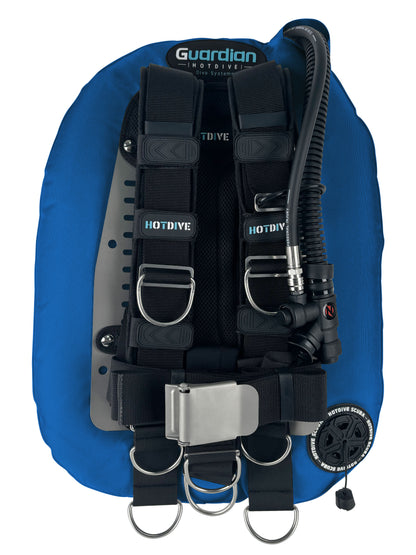 HOTDIVE TECH DIVING DONUT BCD WITH TITANIUM HARNESS 32LB - SINGLE TANK QUICK ADJUSTABLE DELUXE