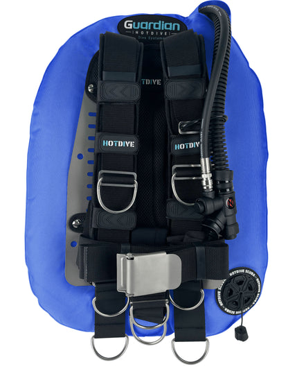 HOTDIVE TECH DIVING DONUT BCD WITH TITANIUM HARNESS 32LB - SINGLE TANK QUICK ADJUSTABLE DELUXE