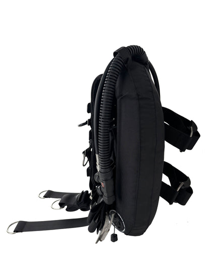 HOTDIVE TECH DIVING DONUT BCD WITH TITANIUM HARNESS 32LB - SINGLE TANK QUICK ADJUSTABLE DELUXE