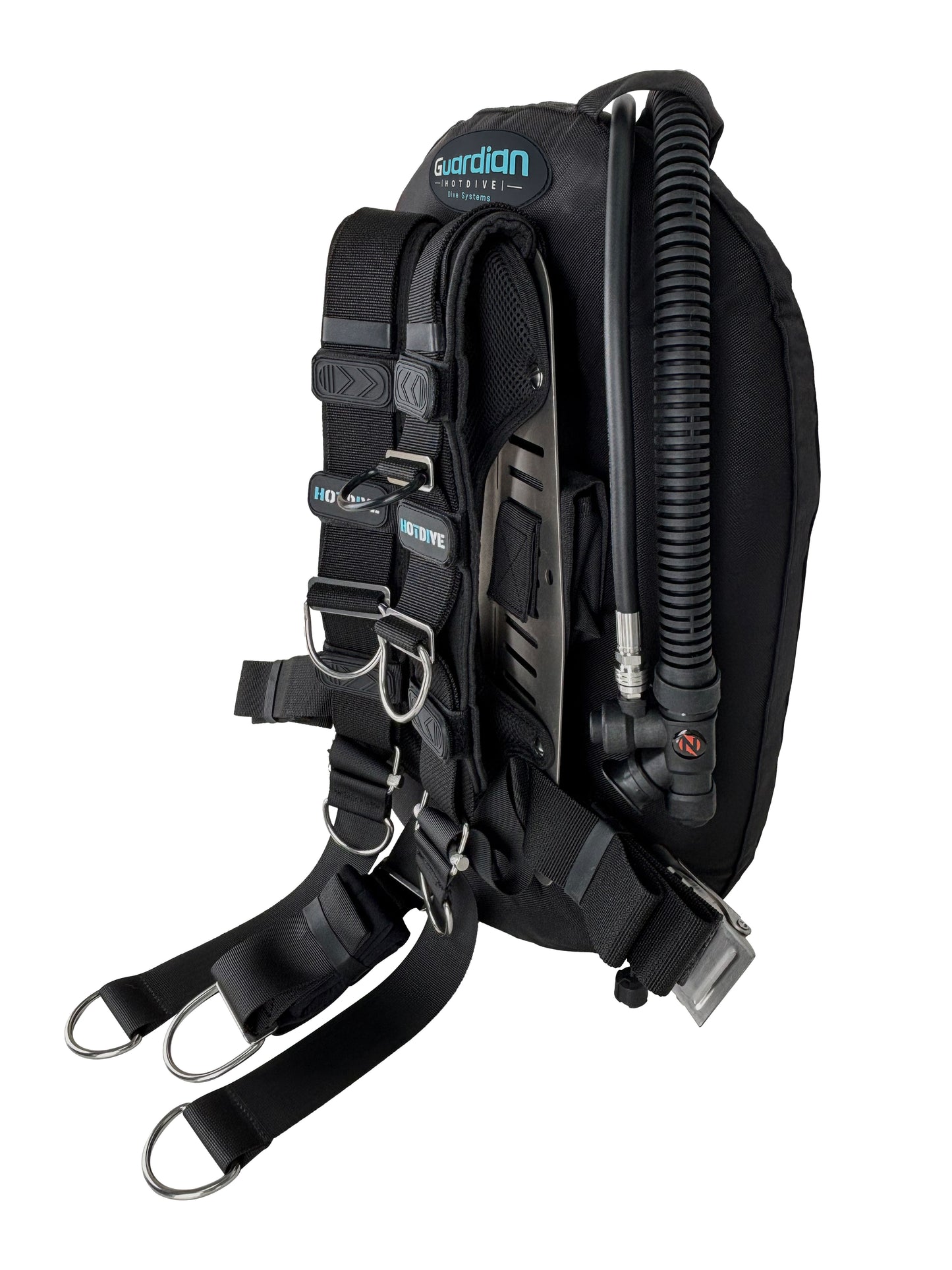 HOTDIVE TECH DIVING DONUT BCD WITH TITANIUM HARNESS 32LB - SINGLE TANK QUICK ADJUSTABLE DELUXE