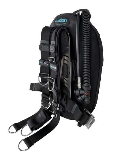 HOTDIVE TECH DIVING DONUT BCD WITH TITANIUM HARNESS 32LB - SINGLE TANK QUICK ADJUSTABLE DELUXE